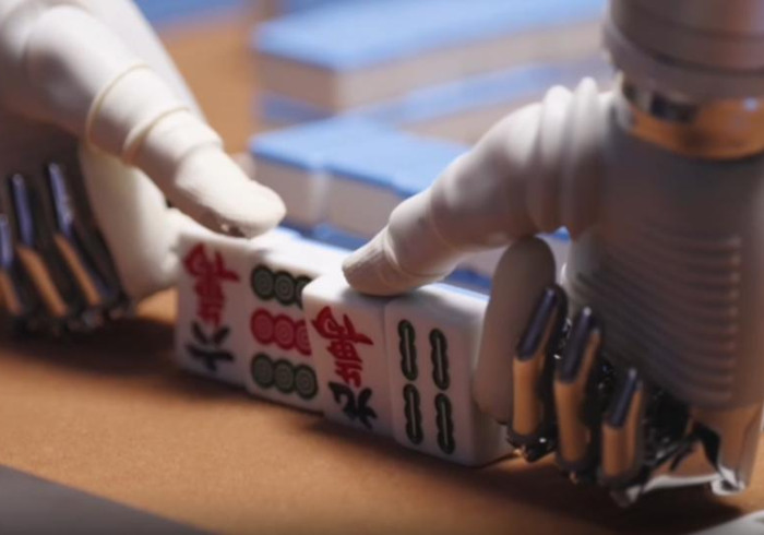 科普实测“自动麻将机控制好牌器（免安装遥控器）